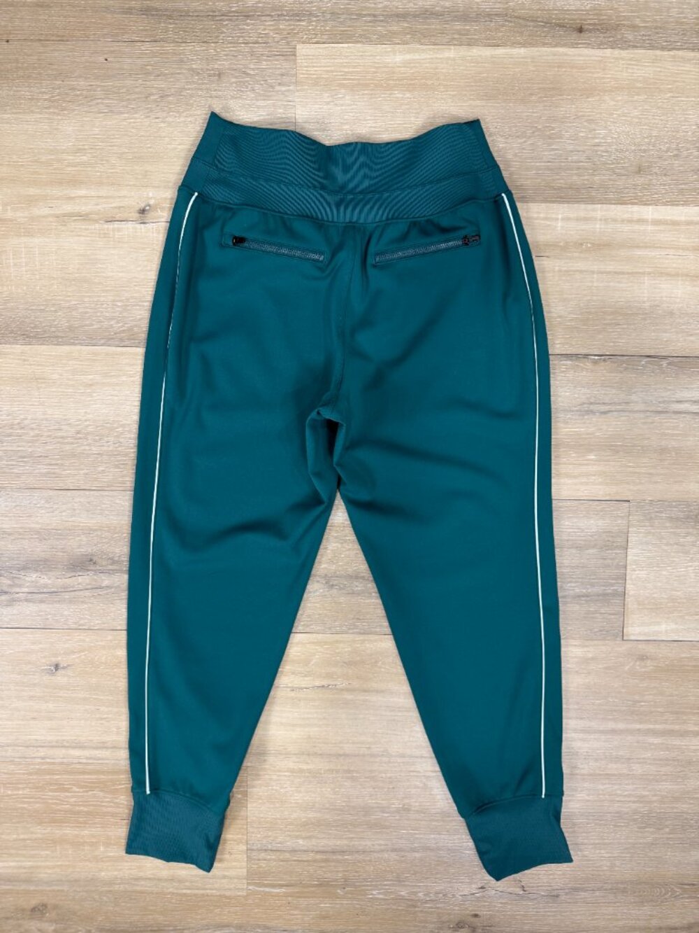 Athleta Green Venice High Rise Track Stripe Jogger | M - Picture 4 of 9